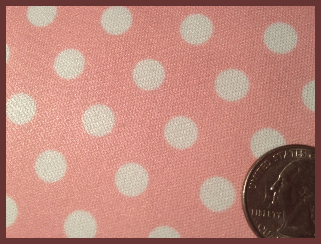 Dots Pink -by the inch