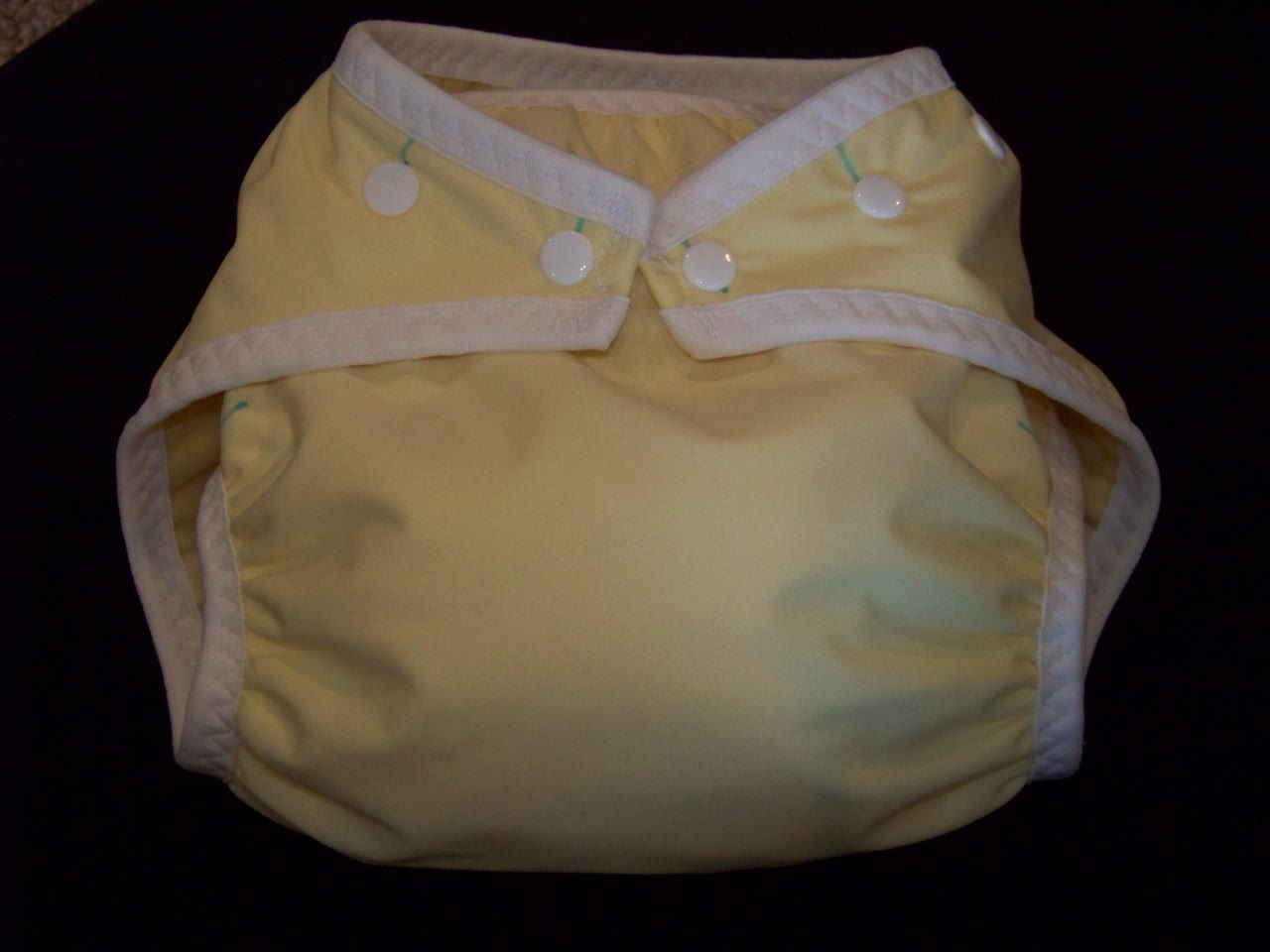 Butter Yellow Pocket Diaper - Large