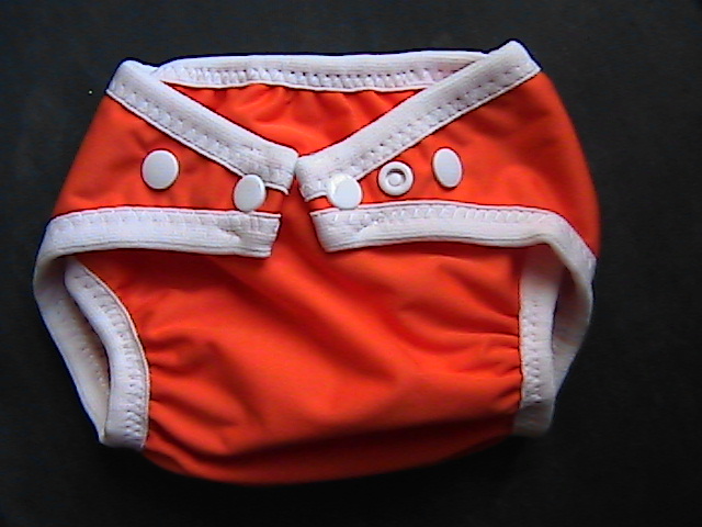 Red Pocket Diaper - Small