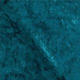 Crushed Velvet "Panne" Persian (Teal) Color - by the Yard