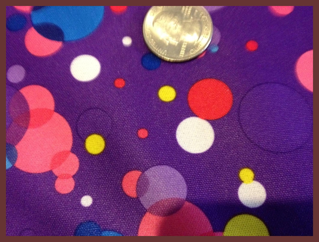 Purple Bubbles 20"X 20”